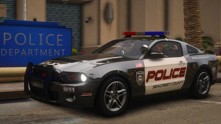 NFSHP: Ford Shelby GT500 SCPD 2010 [Add-On | NON ELS | Звуки | Шаблон]