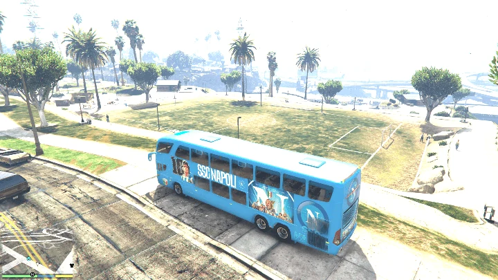 Клубный автобус S.S.C. Napoli