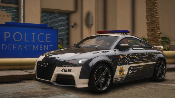 NFSHP: Audi TT RS SCPD 2010 [Add-On | NON ELS | Звуки | Шаблон]