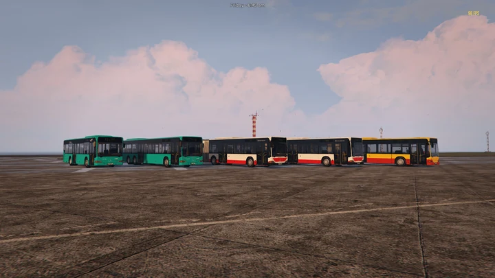 Большой набор Mercedes-Benz Citaro
