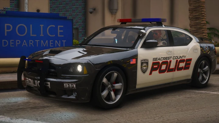 NFSHP: Dodge Charger SRT8 SCPD 2006 [Add-On | NON ELS | Звуки | Шаблон]