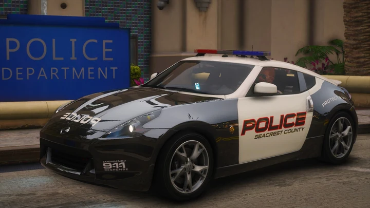 NFSHP: Nissan 370Z SCPD 2009 [Add-On | NON ELS | Звуки | Шаблон]