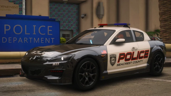 NFSHP: Mazda RX-8 SCPD 2009 [Add-On | NON ELS | Звуки | Шаблон]