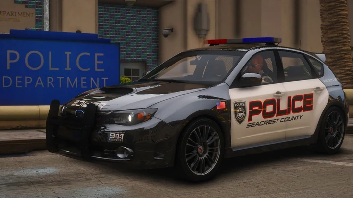 NFSHP: Subaru Impreza WRX STI SCPD 2008 [Add-On | NON ELS | Звуки | Шаблон]