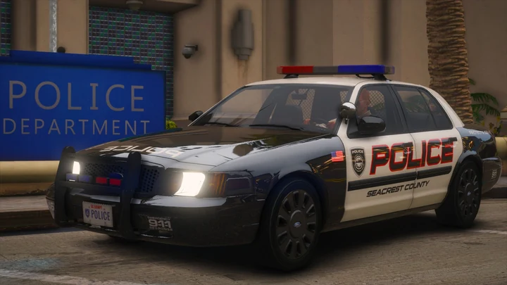 NFSHP: Ford Crown Victoria SCPD 2008 [Add-On | NON ELS | Звук | Шаблон]
