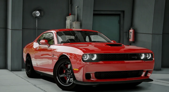 Dodge Challenger SRT Hellcat 2018 [Add-On | Тюнинг | Шаблон]