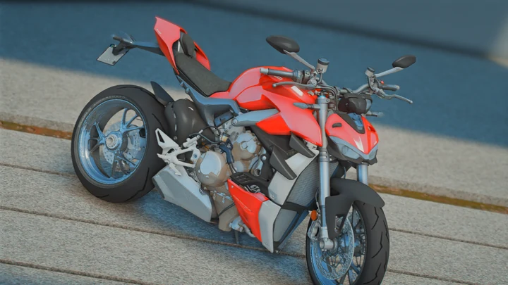 Ducati Streetfighter V4S 2020 [Add-On | Ливрея]