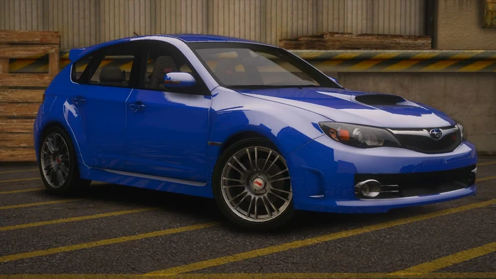 NFSHP: Subaru Impreza WRX STI 2008 [Add-On | Шаблон]