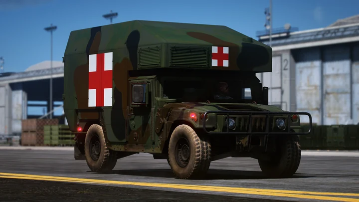 Тактическая санитарная машина M997A3 [Add-On]