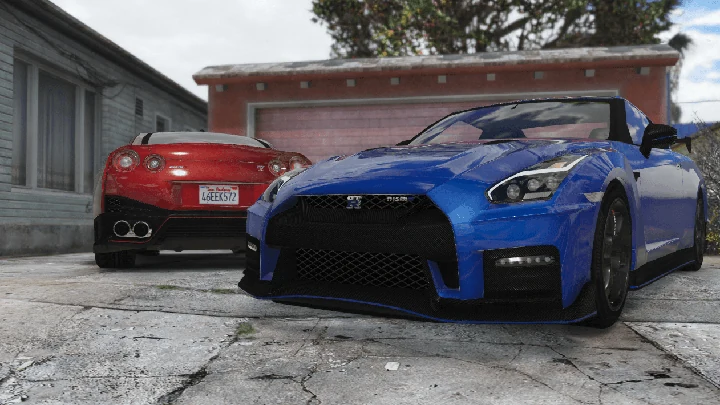 Плавная реалистичная управляемость Nissan GT-R R35 / Elegy RH8