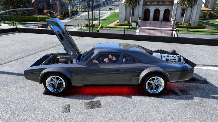 Ледяной Dodge Charger Доминика Торетто [Add-On]