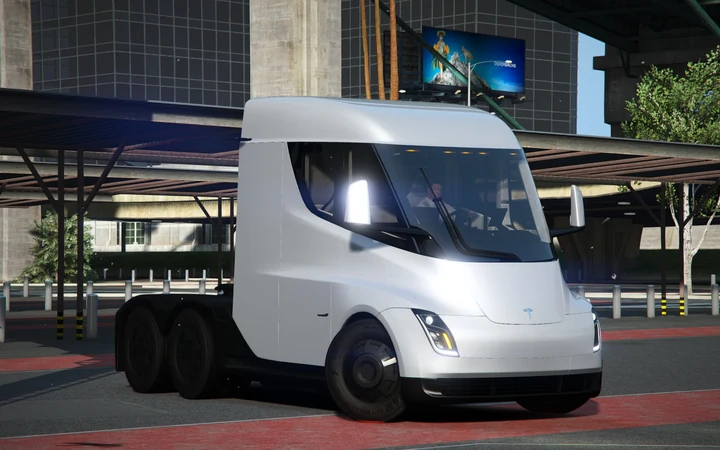 Полуприцеп Tesla Semi [Add-On / FiveM]