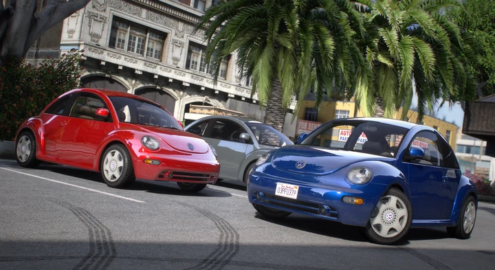 Volkswagen New Beetle 2001 US-Spec [Add-On | 200+ Tuning | Template | Sound]