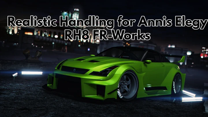 Реалистичная управляемость Annis Elegy RH8 FR-Works