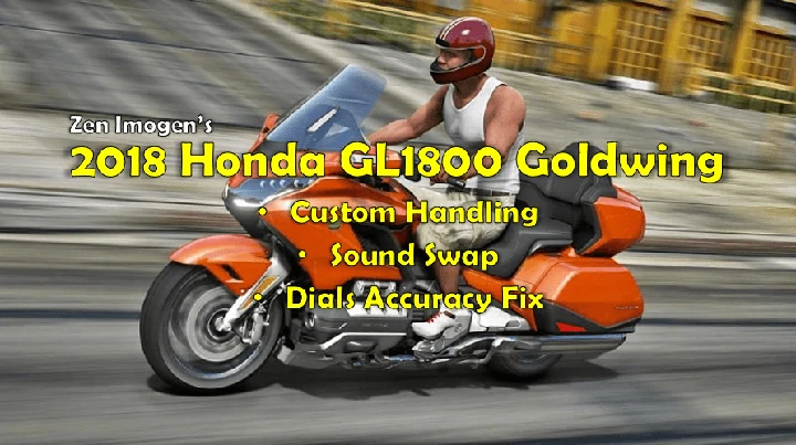 Управляемость, точные приборы и новый звук для Honda GL1800 Goldwing 2018