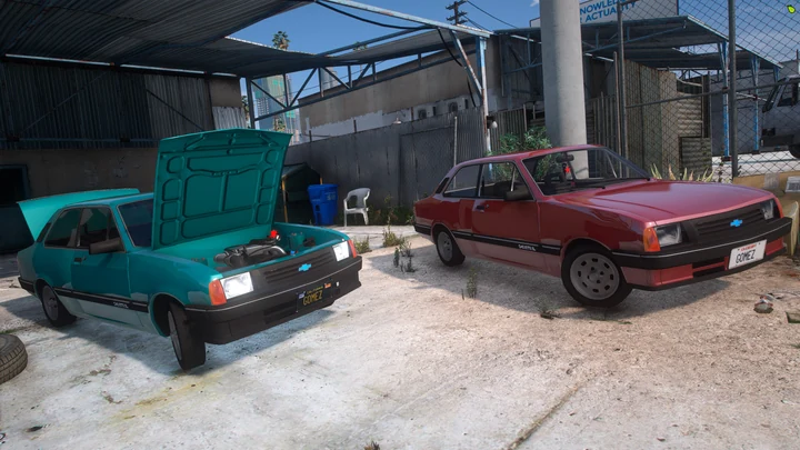 Chevrolet Chevette 1988 [Add-On | Тюнинг | Приборы]