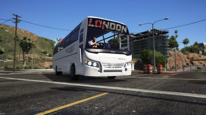 Автобус Zedone для GTA V [Add-On | FiveM]