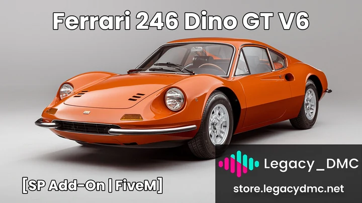 Звук Ferrari 246 Dino GT V6 [SP Add-On | FiveM]