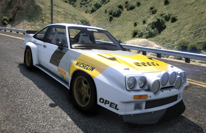 Opel Manta 400 1984 года [Add-On | Экстры | Шаблон]