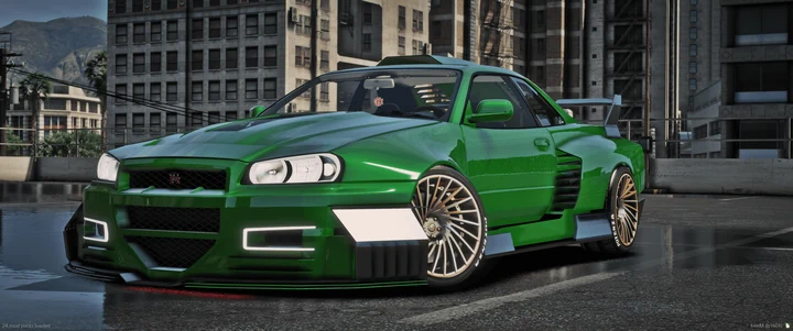Nissan Skyline Widebody Custom [Add-On]