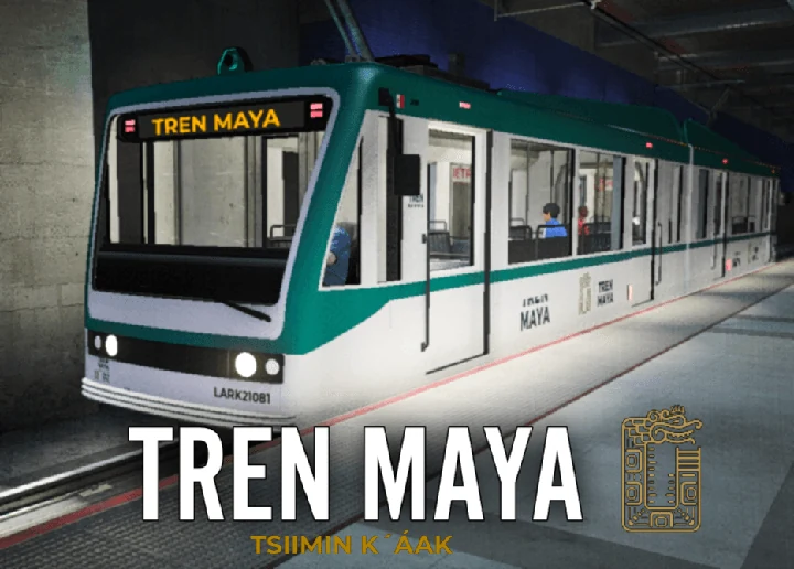 Поезд Tren Maya, Мексика [Замена]
