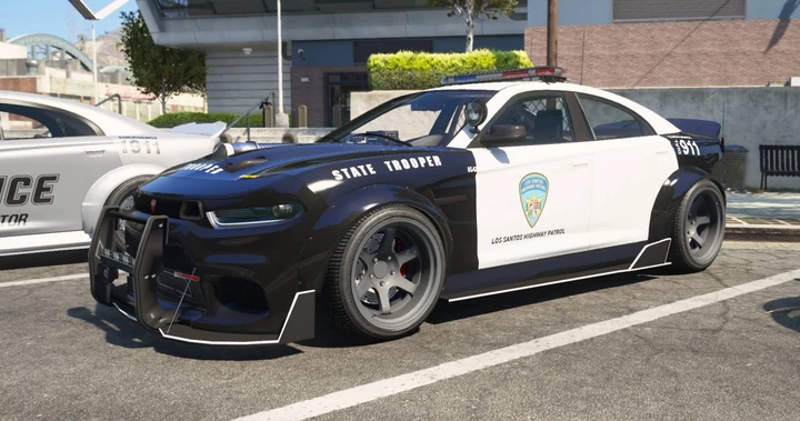 Кастомный полицейский Buffalo STX Hellfire [Add-On | FiveM]