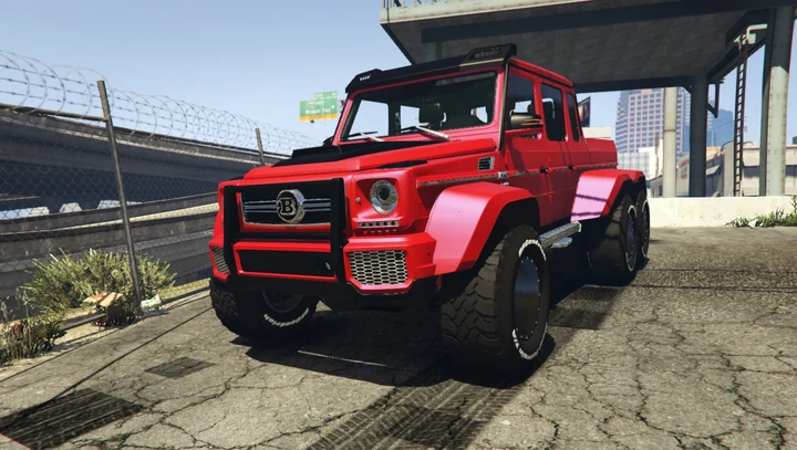 Кастомный Mercedes-Benz G63 AMG 10x10 Double Dually [Add-On | Extras]