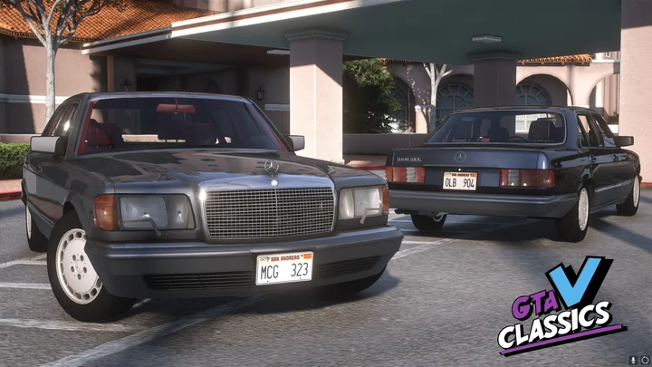 Mercedes-Benz 560SEL V126 1987 [Add-On | LODs | VehFuncsV]