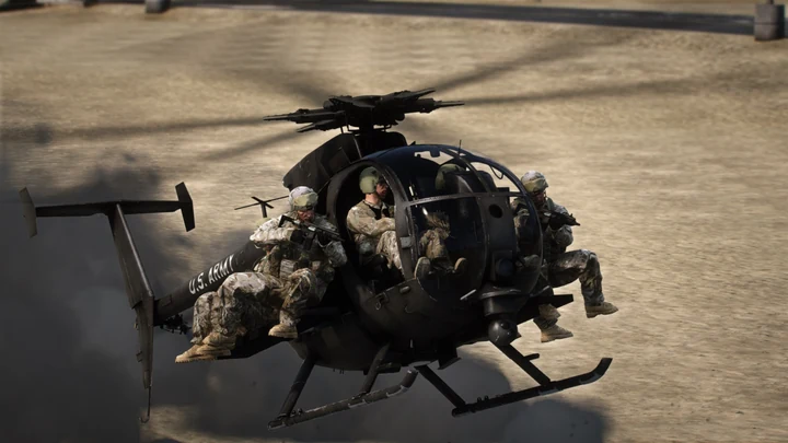 Транспортный MH-6M Little Bird [Add-On]