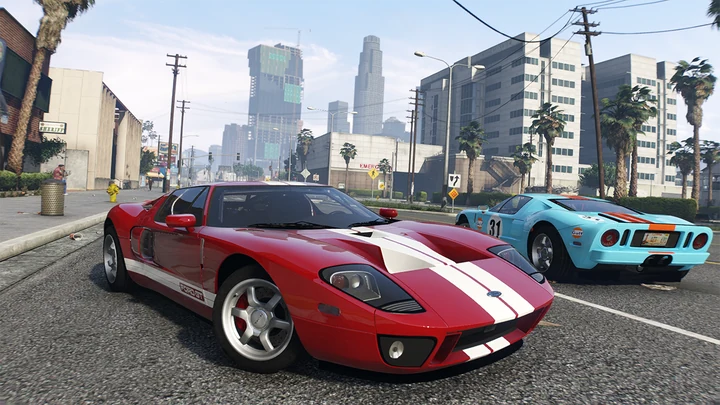 Ford GT 2005 [Add-On | LODs | Шаблон | Тюнинг]