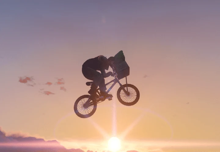 Набор реплик велосипедов E.T. BMX [Add-On]