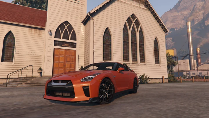 Улучшенное управление Nissan GT-R R35 2017 от YCA-y97y