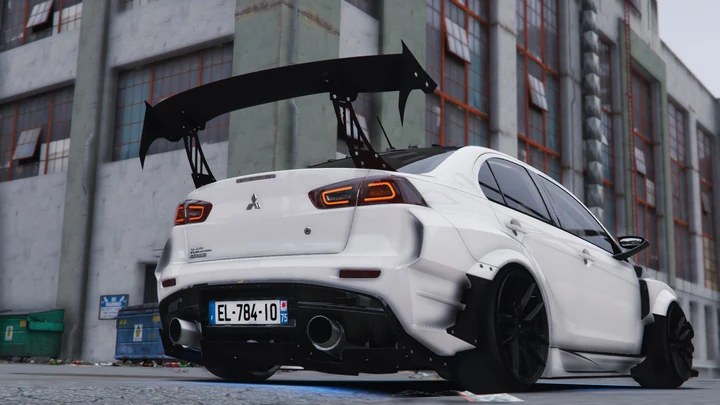Настройки управления для Mitsubishi Lancer Evolution X от ElioMinati