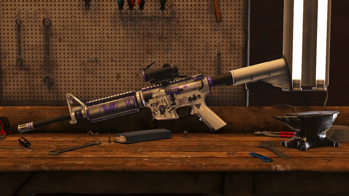 M4A1 Gray Raven XXI [Анимация | FiveM / SP]