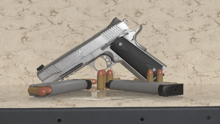 Kimber Stainless TLE/RL II 1911 [Анимация | FiveM / SP]