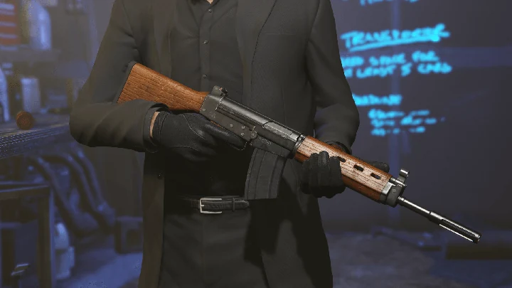 Деревянная отделка Battle Rifle