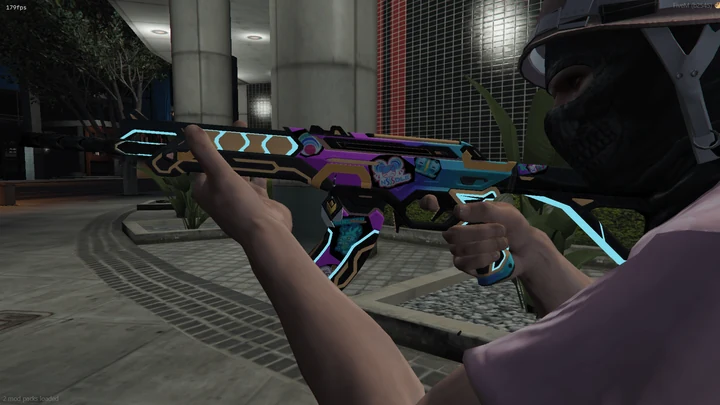 Glitchpop Vandal из Valorant [Add-On]