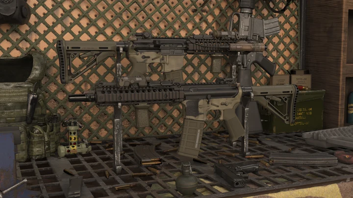 Кастомный MK18 CQBR Block II