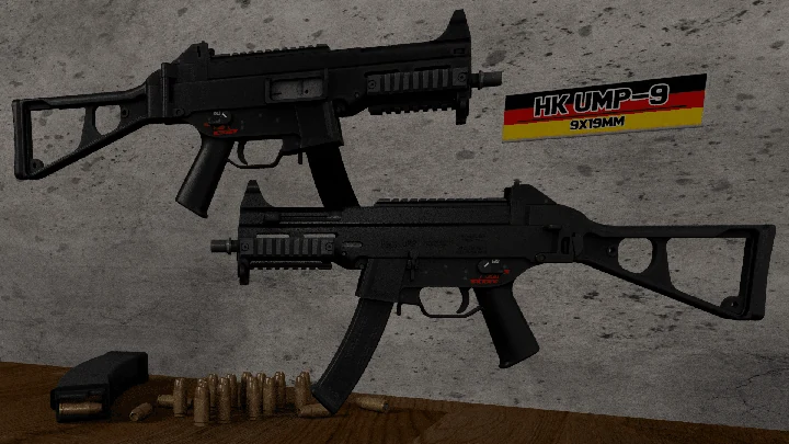 HK UMP-9 из Ready or Not
