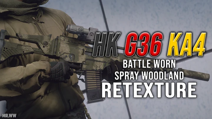Лесной ретекстур HK G36 KA4