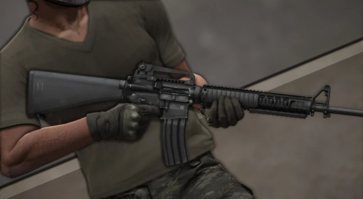 M16A4 из Modern Warfare 2
