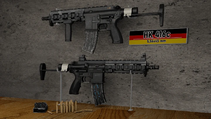 HK416C из Rainbow Six [2 версии]