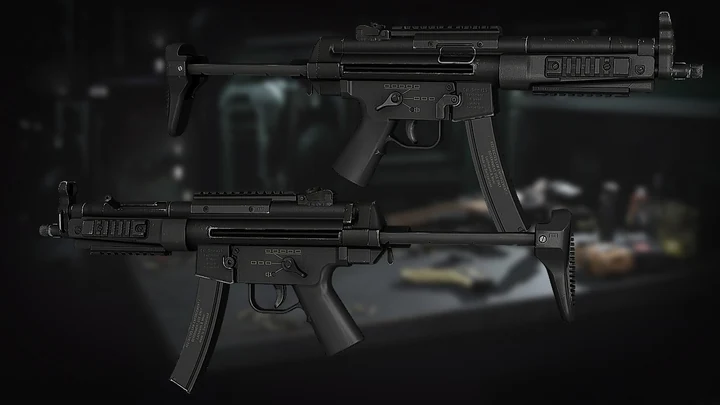 Пистолет-пулемёт MP5 [Анимации]