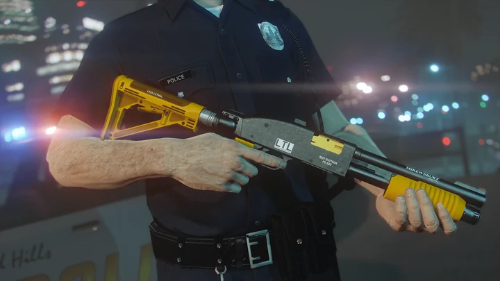Нелетальный дробовик Shrewsbury Riot Shotgun [Add-On | Анимация | Окраски | Lore-Friendly]