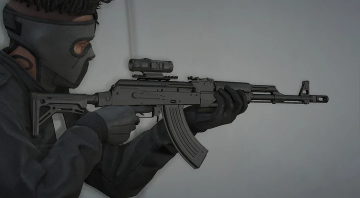 AK-47 War Saw [Animated]