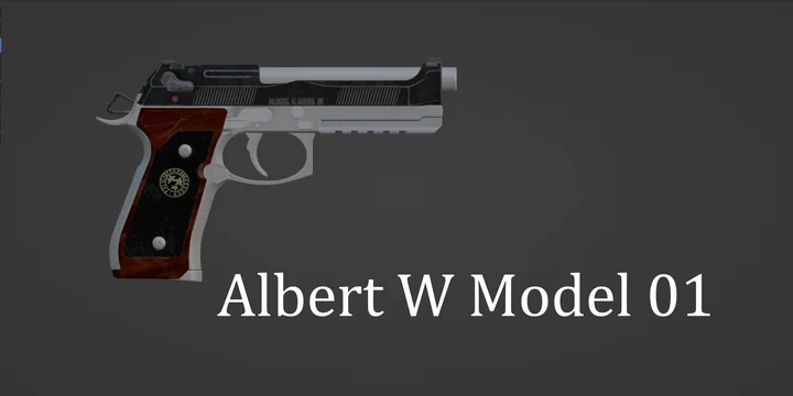 SAMURAI EDGE Albert W Model 01 из Resident Evil 7 [Replace]