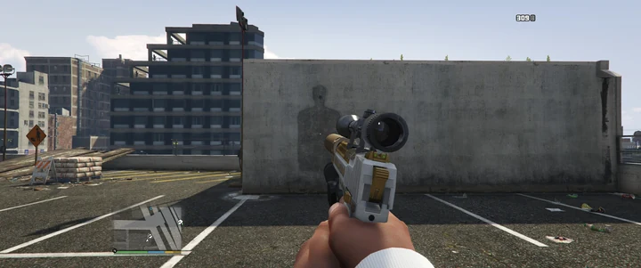 Пистолет Mega .50 Bull Kick для Weapon Forge
