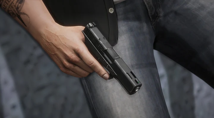 Glock 21C из Modern Warfare 2023