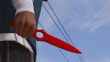 Skeleton Knife Doppler Ruby из CS2 [Replace]