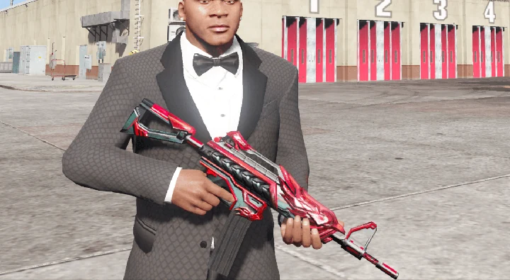 M4A1 Red Griffin
